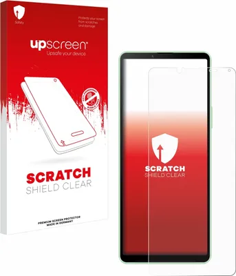 Produktbild von upscreen Schutzfolie für Sony Xperia 10 V Displayschutz Displayschutzfolie Folie Klar Transparent