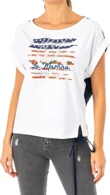 Imagen del producto de Camiseta de manga corta para mujer, modelo LWR308, de la marca La Martina