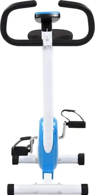 Produktbild von vidaXL Heimtrainer mit Riemenantrieb Blau