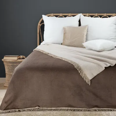 Obrázek produktu pro Deka Eurofirany Deka na pohovku Akryl 29 D 220x240 cm cm béžová hnědá