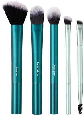 Obrázok produktu pre Sada 5 profesionálnych štetcov na make-up, určených na líčenie tváre a očí