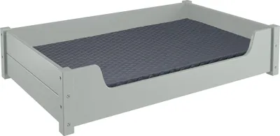 Produktbild von s Haustierbett, Tierbett 100x60 cm, Kiefer grau V-30.32-G-100x60