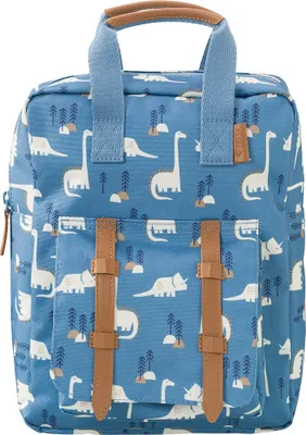 Produktbild von Fresk Rucksack Dino 26 x 21 cm Kinderrucksack Kindertasche für Jungen und Mädchen