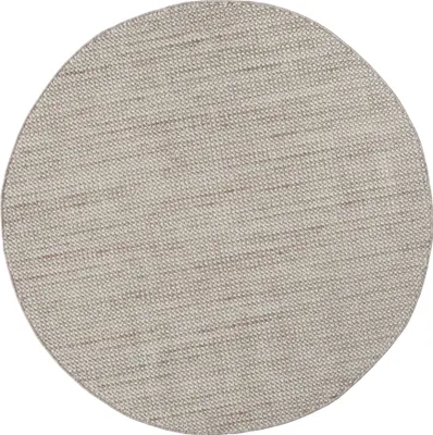 Obrázek produktu pro MY-RUG "Divya" sisalový koberec, 120x120, béžový, skvrnitý, kulatý koberec do obývacího pokoje