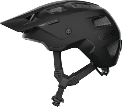 Produktbild von ABUS MTB-Helm MoDrop - robuster Fahrradhelm mit guter Belüftung für Mountainbiker - individuelle Passform - Unisex - Schwarz Matt, Größe L (57-61 cm)