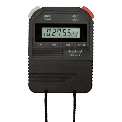 Produktbild von Hanhart Stoppuhr "Stopstar 2", Schwarz