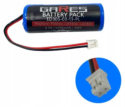 Obrázok produktu pre Gares Náhradná batéria pre Sony PS3 Move LIS1441 LIP1450 bateria | 3,7V 1350mAh  | Vysokovýkonná batéria pre robotický vysávač | Kompatibilná s Sony PS3 Move LIS1441 LIP1450 bateria | Prémiová kvalita