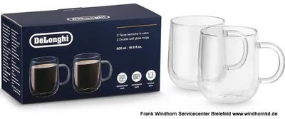 Produktbild von Delonghi - Dlsc327 Doppelwandige Glasbecher - As00006566