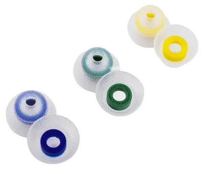 Productafbeelding van Siliconen Oordopjes voor IEMs (S/M/L - 3 Paar)