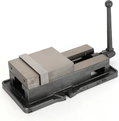 Immagine prodotto di Morsa di precisione - Morsa da banco - 15,2 cm - Manuale - A scomparsa - Per fresatrice/foratrice - Blu