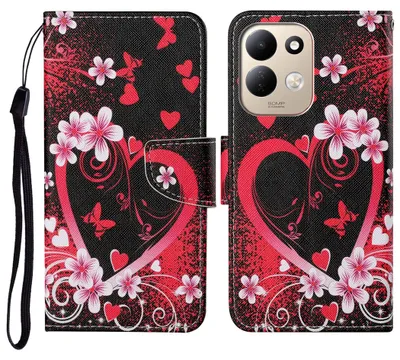 Image de Étui de protection rabattable en simili cuir, type portefeuille, pour Xiaomi Redmi 17 4G / 5G