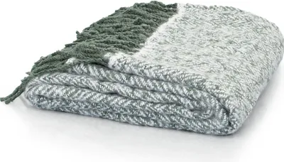Image de Lula Couverture douillette 130 cm x 170 cm Nels Vert