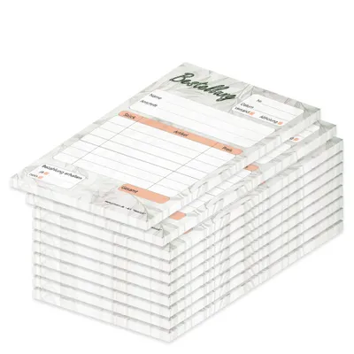 Produktbild von PRICARO Bestellannahmeblock "Naturals", A6, 10 Stück
