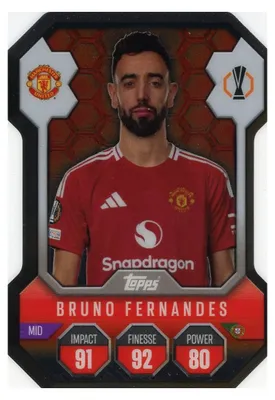 Obrázek produktu pro SH5 – Bruno Fernandes – Chrome Shield – 2024/2025