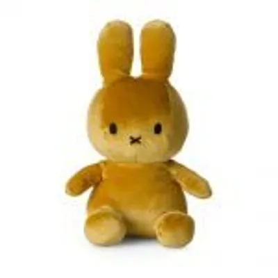 Obrázok produktu pre Miffy zamatová plyšová figúrka (23 cm) plyšová hračka mäkká hračka králik plyšová hračka okrová