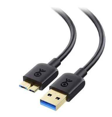Zdjęcie produktu dla Micro USB 3.0-Cabel, USB A-to-Micro B, 1m, Black
