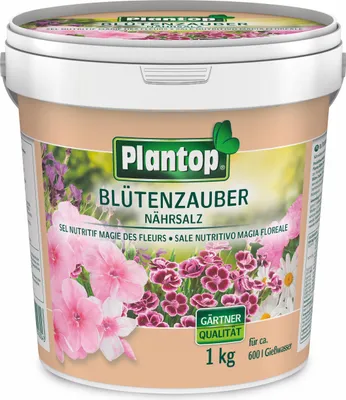 Produktbild von Plantop Blütenzauber Nährstoffkonzentrat im 1kg Eimer