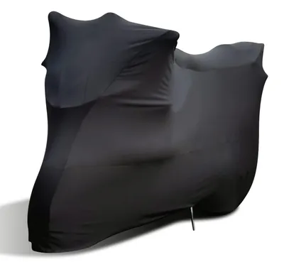 Productafbeelding van Elzusha - Binnen Motorhoes Elastisch Ademend Stofdicht Zwart L/XL
