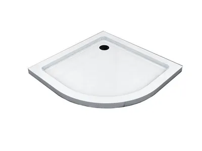 Produktbild von Glaszentrum Hagen Acryla 100x100x5 cm Duschtasse 1/4 R55 + Siphon