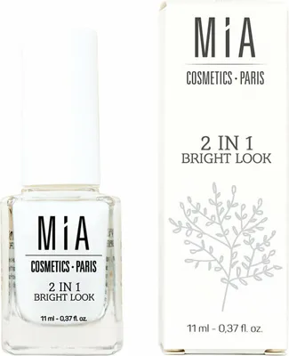 Obrázok produktu pre Mía Cosmetics 2 v 1 Bright Look Tratamiento Uñas 11ml