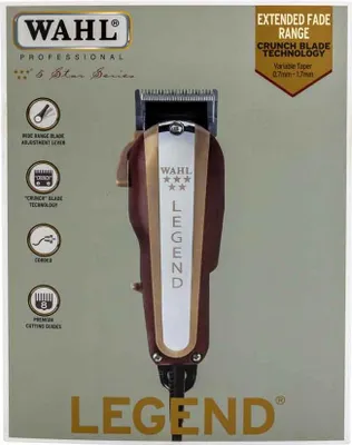 Zdjęcie produktu dla Wahl Legend, Złoto, Czerwony, Stal nierdzewna, 0,5 mm, 2,9 mm, 4 cm, Prąd przemienny, 4 m