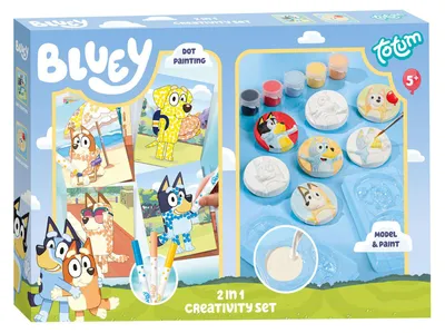Obrázok produktu pre Sada Bluey 2 v 1 na rozvoj kreativity