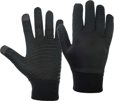 Produktbild von Precision Sporthandschuhe warm Junior - Fleece Grip Schwarz