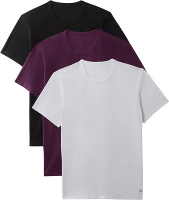 Produktbild von Calvin Klein Herren S/S Crew Neck 3Pk Lv00Nb4185 S/S T-Shirt Black W/White EMB/H