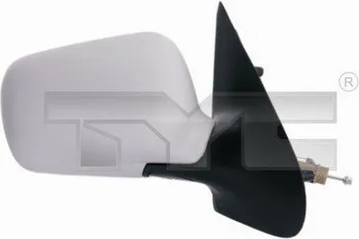 Produktbild von TYC 337-0052 Außenspiegel Seitenspiegel Links für VW Polo Classic (6V2) Asphärisch Grundiert