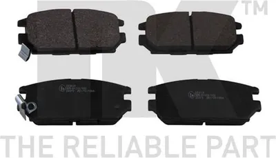 Produktbild von NK Bremsbeläge hinten für Mitsubishi