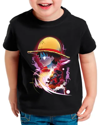 Produktbild von style3 Pirate Luffy Kinder T-Shirt anime manga ruffy cosplay