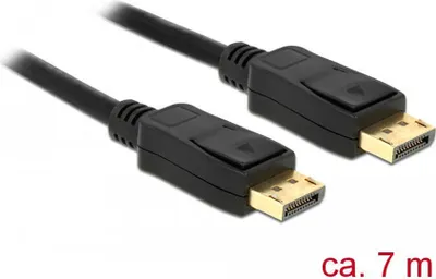 Produktbild von DeLOCK 84860, 7 m, DisplayPort, DisplayPort, Männlich, Männlich, 3840 x 2160 Pixel