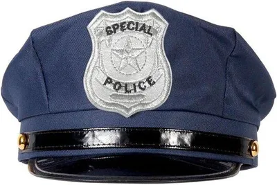 Productafbeelding van Politiemuts voor kinderen - sheriff-klepet - carnaval verkleedaccessoire - spannende politiepet - ShopVlot