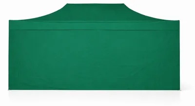 Produktbild von Faltpavillon 4x8 m ALU Premium – Sechskantprofil 50 mm, Metallverbinder, Plane 450 g/m², 4 geschlossene Seitenwände, Rolltasche - Grün