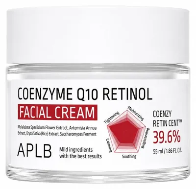 Imagen del producto de APLB - Crema facial con Coenzima Q10 y Retinol, 55 ml