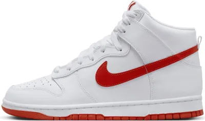 Produktbild von Nike Dunk High White Picante Red Sneaker - EU 45