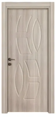 Image de Porte complète beige élégante Portes d'appartement design Portes d'hôtel raffinées