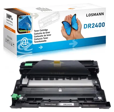 Obrázek produktu pro LOSMANN, 1 kus válce kompatibilní s Brother DR-2400 DR2400, určený pro tiskárny Brother DCP-L2510, L2510D, L2530, L2530DW, L2537, L2537DW, L2550, L2550DN, HL-L2310, L2310D, L2350, L2350DW, L2357, L2357DW, L2370, L2370DN, L2375, L2375DW