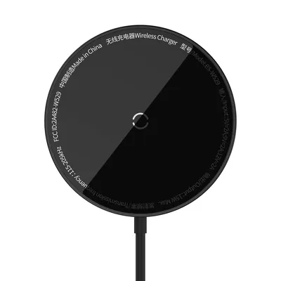 Obrázok produktu pre Baseus CCJJ040001, Vnútorný, USB, Bezdrôtové nabíjanie, Čierna