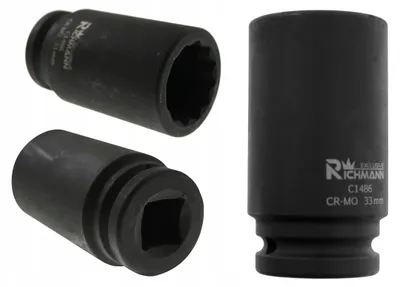 Obrázek produktu pro RICHMANN C1481, klíč ráčnový, 12-hranný, 3/4 palce, 27 mm