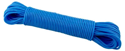Produktbild von 20 Meter Wäscheleine blau Leine Wäscheschnur Trockenleine Wäscheseil Campfrei