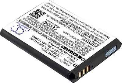 Produktbild von TECHTEK Akku Kompatibel mit [Samsung] SGH-L760, SGH-L768, SGH-Z620 Ersetzt AB553443BE, für AB553443DE