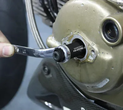 Produktbild von Bikeservice Kronenschlüssel wrkz Kurbelwellendrehung 17mm