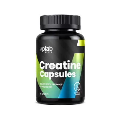 Produktbild von VPLab Kreatin Monohydrat 90 Kapseln 30 Portionen Kraft Muskeltraining Leistung