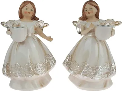 Produktbild von Kerzenhalter Figur 2er Set