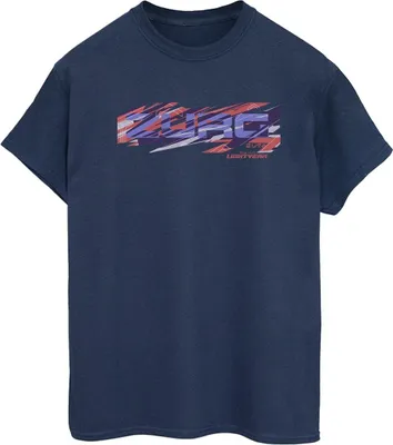 Produktbild von Disney - "Lightyear Zurg Graphic Title" T-Shirt für Damen BI50303 (M) (Marineblau)