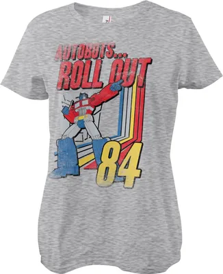 Immagine prodotto di Autobots - Maglietta Roll Out Girly - Media - HeatherGrey