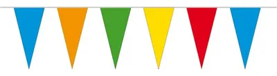 Produktbild von Wimpelkette aus Papier, bunt, 5 m
