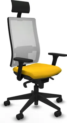 Zdjęcie produktu dla Krzesło biurowe Piqueras y Crespo 3D066N1 Żółty