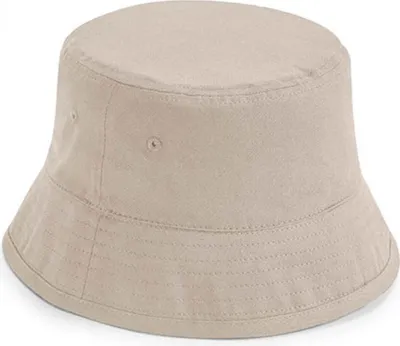 Immagine prodotto di Beechfield B90N | Cappello a secchiello in cotone organico Cotone organico - Colore: Sabbia - Taglia: S/M